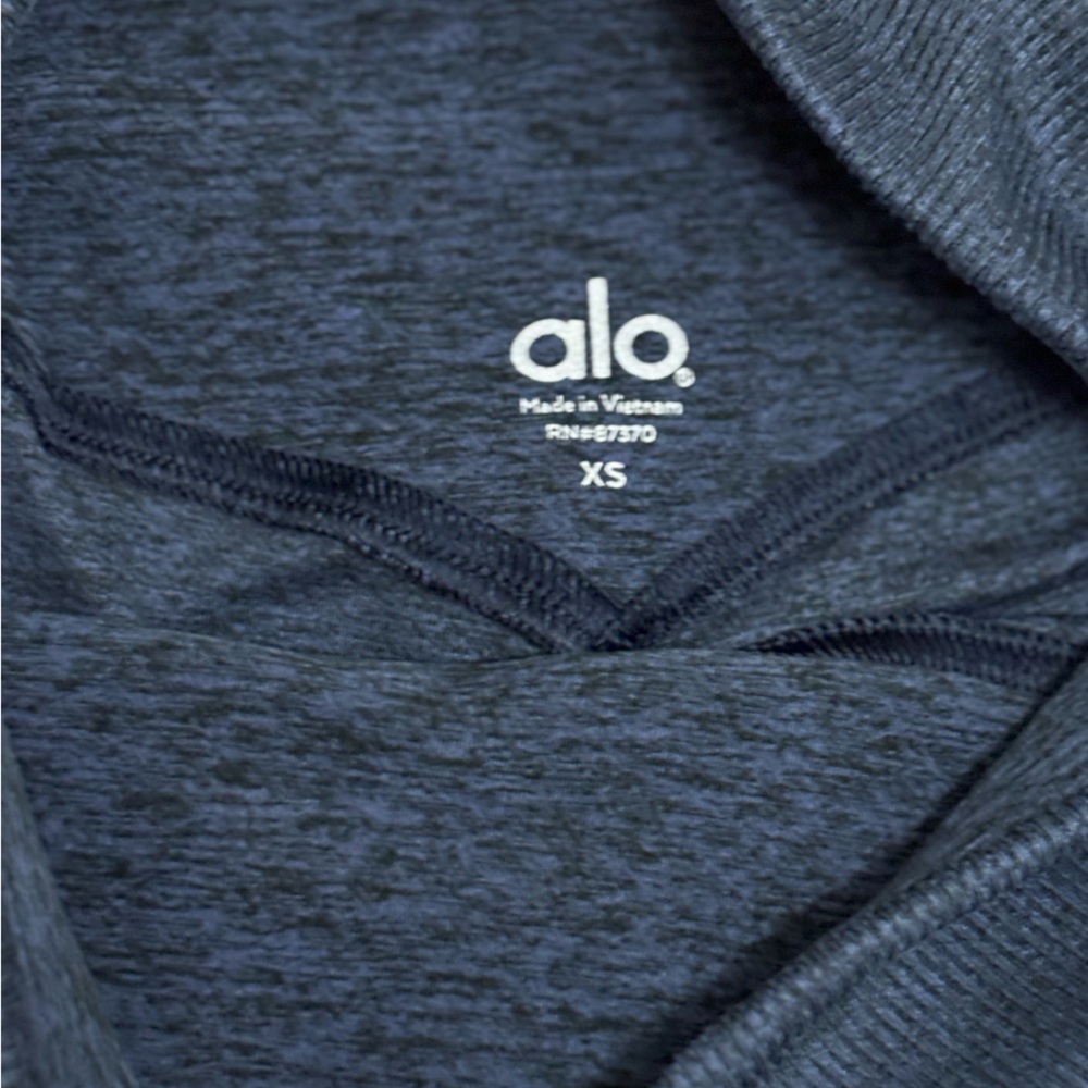 Alo Yoga Alosoft Lavish Bra & High-Waist Alosoft Lounge Leggings | Size XS - Picture 12 of 13